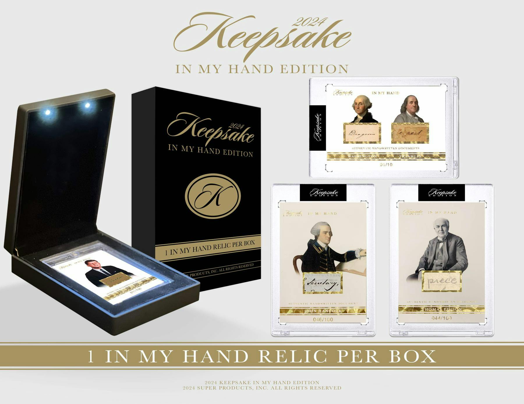 Keepsake In My Hand Edition Hobby Box (Super Break 2024) Card Games