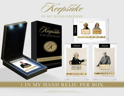 Keepsake In My Hand Edition Hobby Box (Super Break 2024) Card Games