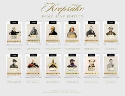 Keepsake In My Hand Edition Hobby Box (Super Break 2024) Card Games
