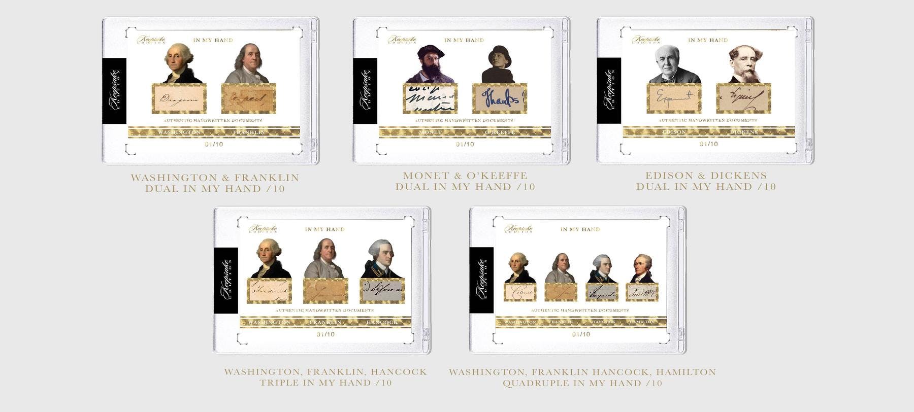 Keepsake In My Hand Edition Hobby Box (Super Break 2024) Card Games