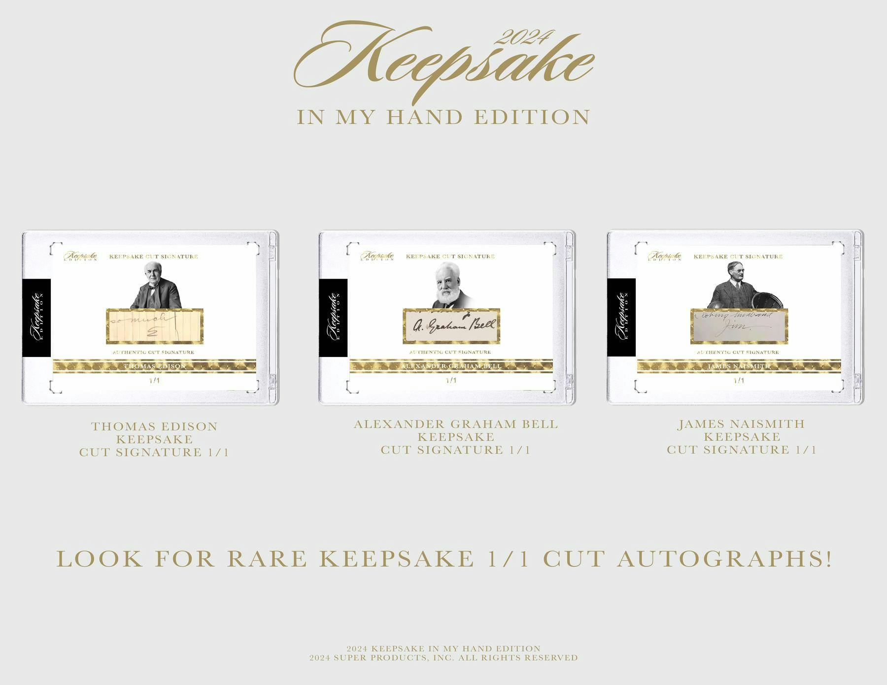Keepsake In My Hand Edition Hobby Box (Super Break 2024) Card Games