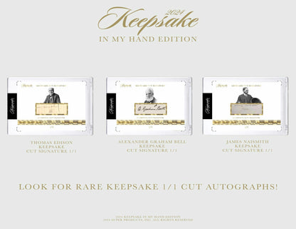 Keepsake In My Hand Edition Hobby Box (Super Break 2024) Card Games