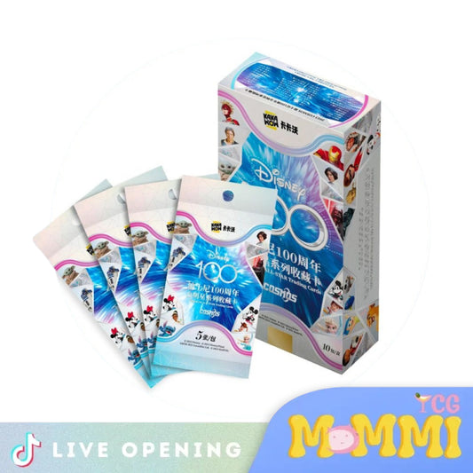 Kakawow Disney100 All-Star Cosmos Hobby Box Cards Live Opening @Mommitcg Card Games