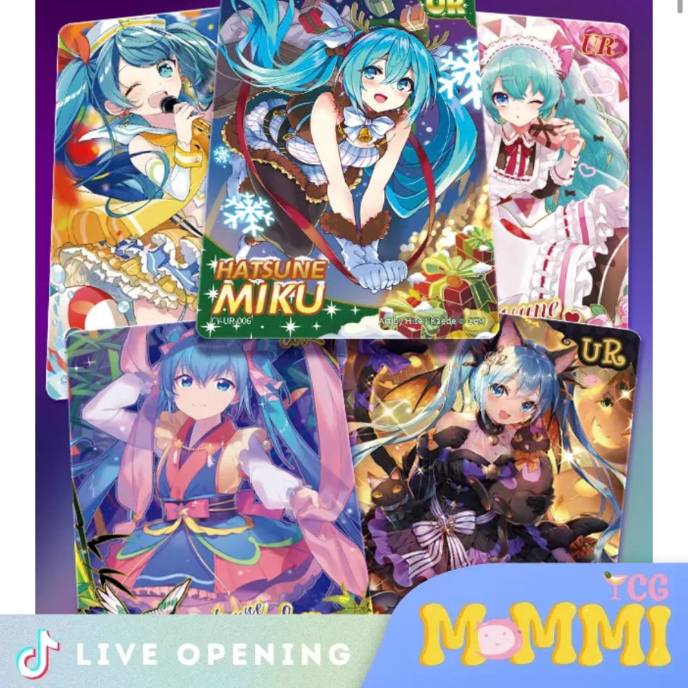 Kayou 2023 Hatsune Miku 16Th Vol1 Box Card Games