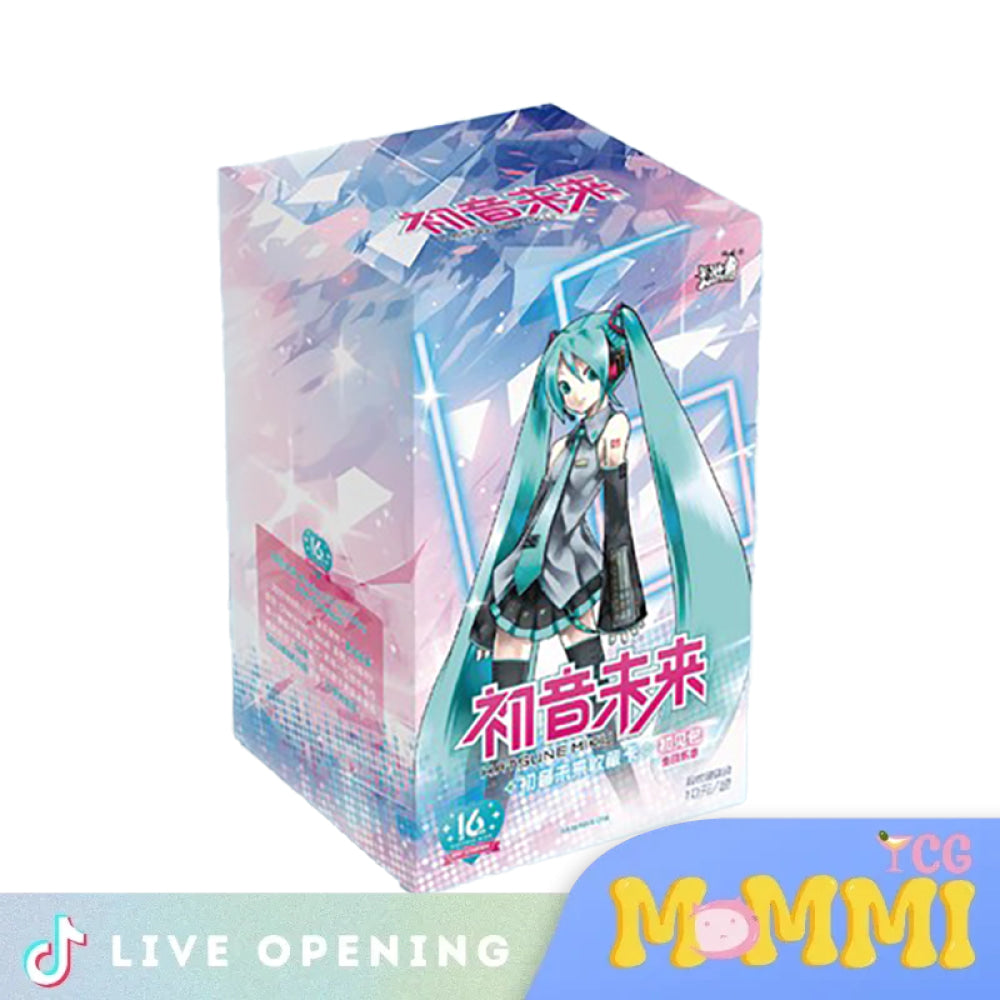 Kayou 2023 Hatsune Miku 16Th Vol1 Box Cards Live Opening @Mommitcg Card Games