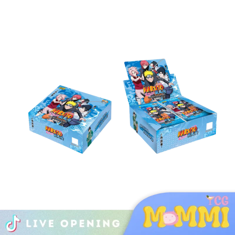 Kayou Naruto Tier 1 And 2 Booster Box Cards Live Opening @Mommitcg Wave 3 / Pack Card Games