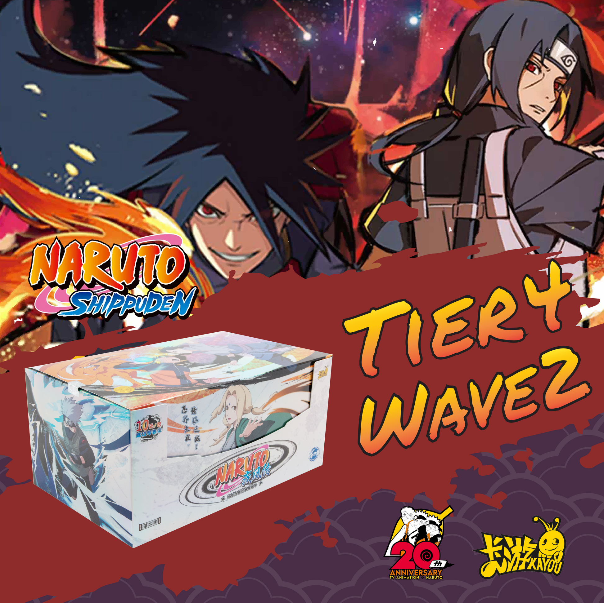 Naruto Tier 4 Booster [Trading Cards Opened On Live] Card Games