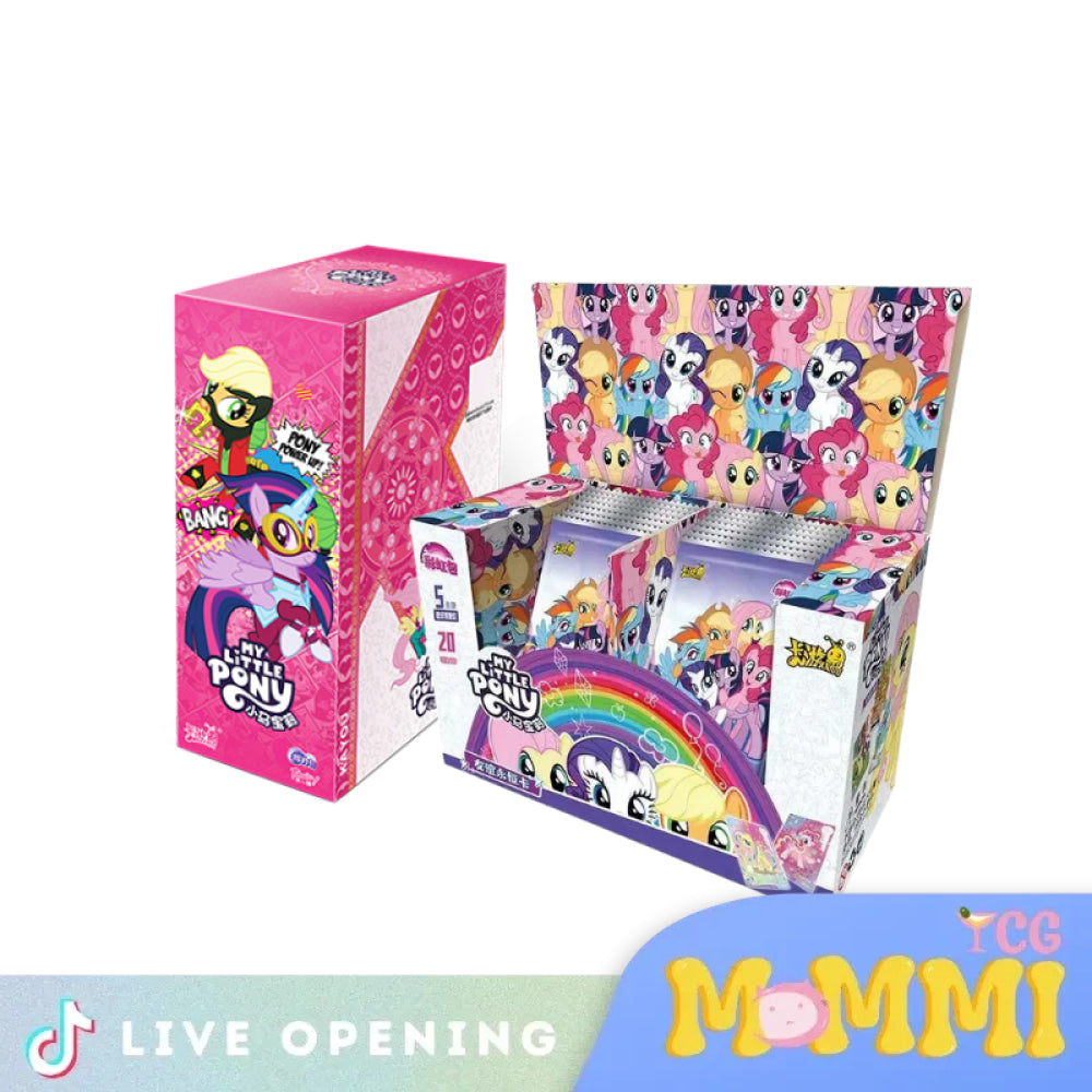 My Little Pony Booster Cards Live Opening @Mommitcg Card Games