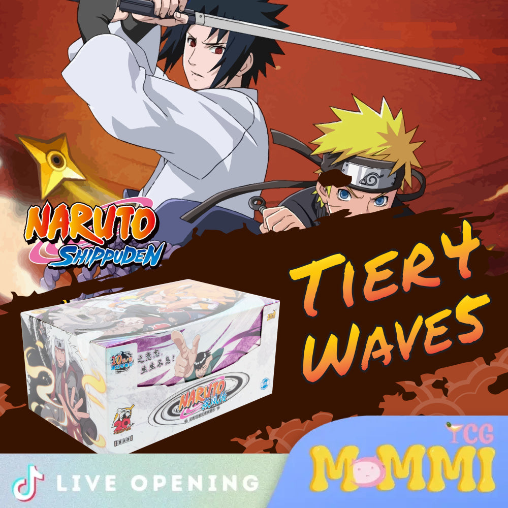 Naruto Tier 4 Booster [Trading Cards Opened On Live] Card Games