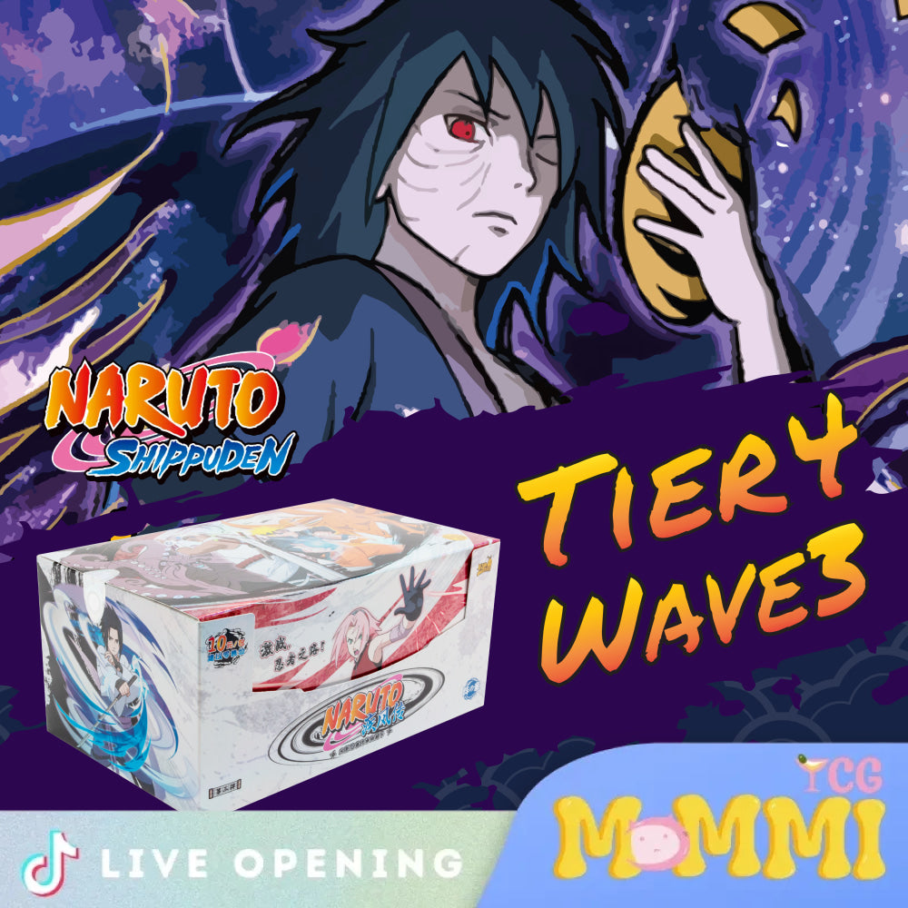 Naruto Tier 4 Booster [Trading Cards Opened On Live] Card Games