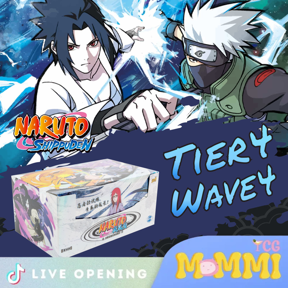 Naruto Tier 4 Booster [Trading Cards Opened On Live] Card Games