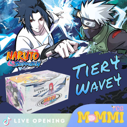 Naruto Tier 4 Booster [Trading Cards Opened On Live] Card Games