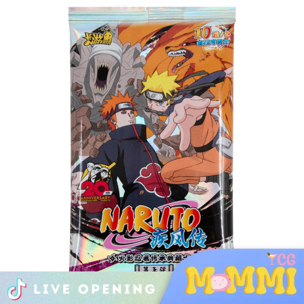 Naruto Tier 4 Booster [Trading Cards Opened On Live] Wave 5 / Pack Card Games