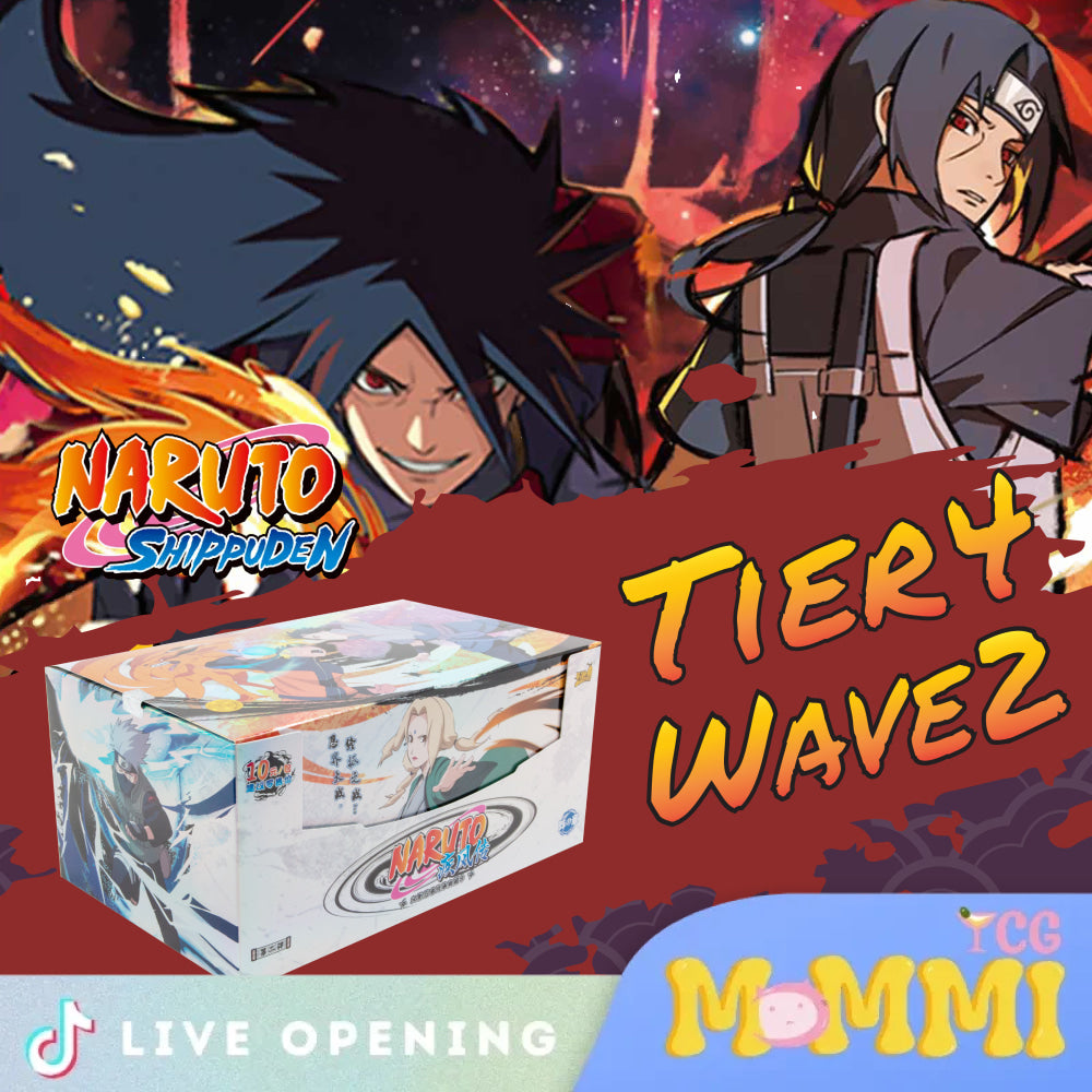 Naruto Tier 4 Booster [Trading Cards Opened On Live] Card Games