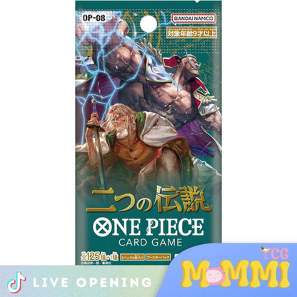 One Piece Jp Op8 Two Legends Cards Live Opening @Mommitcg Card Games