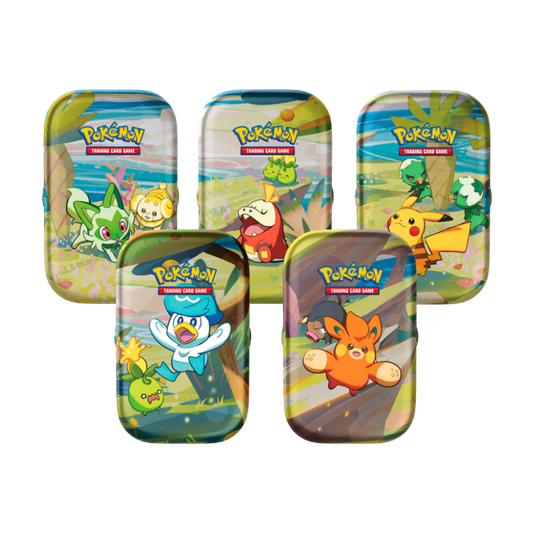 Paldea Friends Mini Tin [Cards Live Opening @Mommitcg] Card Games