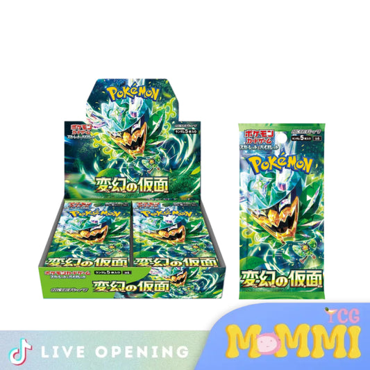 Pokemon Mask Of Change Jp Cards Live Opening @Mommitcg Card Games