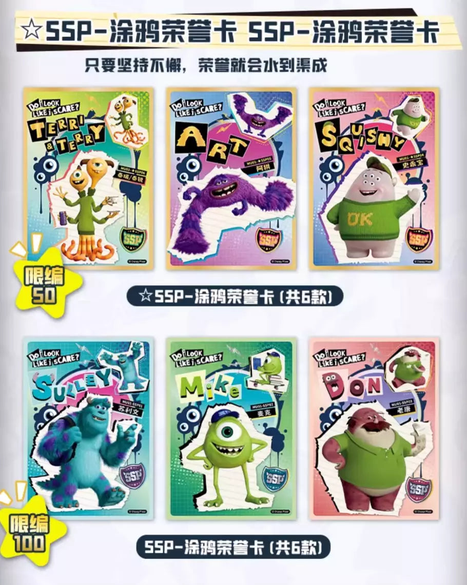 Card.Fun Disney 100 Monsters University Commemorative Edition CARDS LIVE OPENING