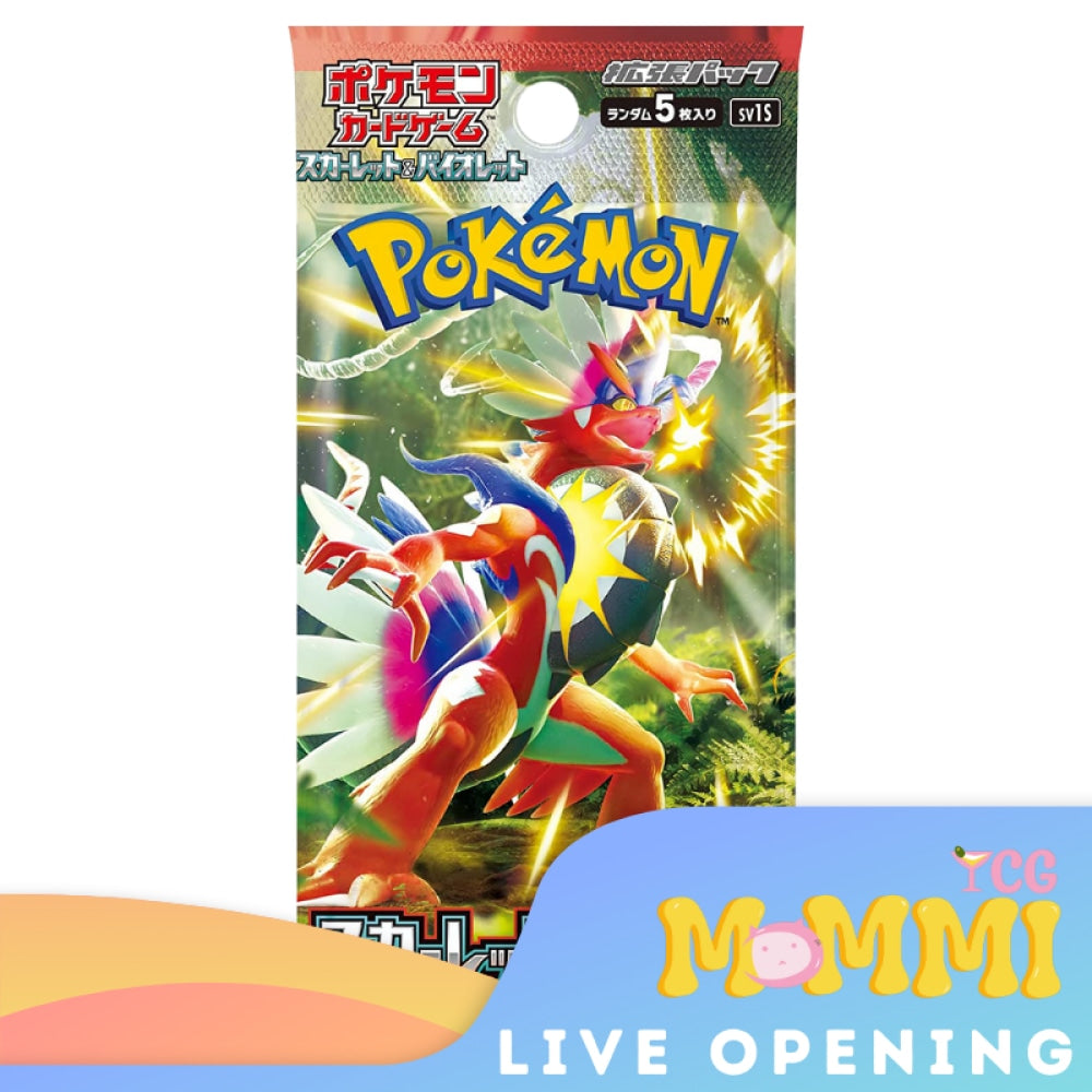 Pokemon Scarlet EX CARDS LIVE OPENING @MommiTCG