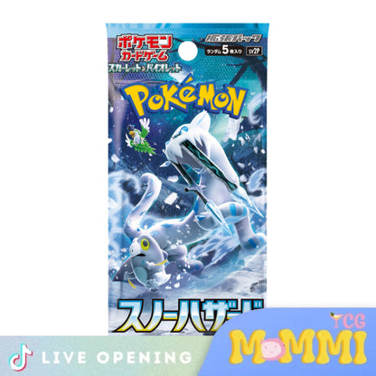 Pokemon Jp Snow Hazard Cards Live Opening @Mommitcg Card Games