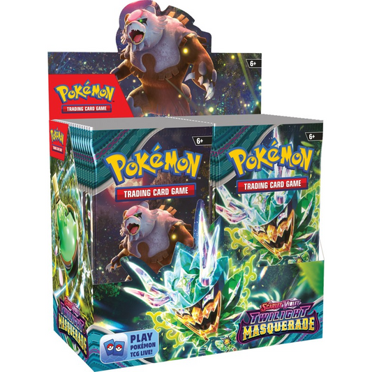 Pokemon Sv6 Twilight Masquerade En Cards Live Opening @Mommitcg Booster Box Card Games