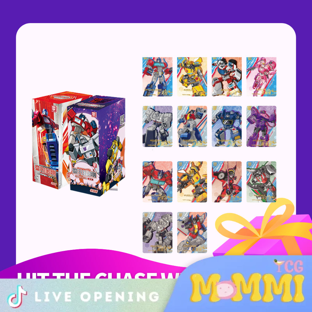 Transformers Leader Edition [Cards Live Opening @Mommitcg] Card Games