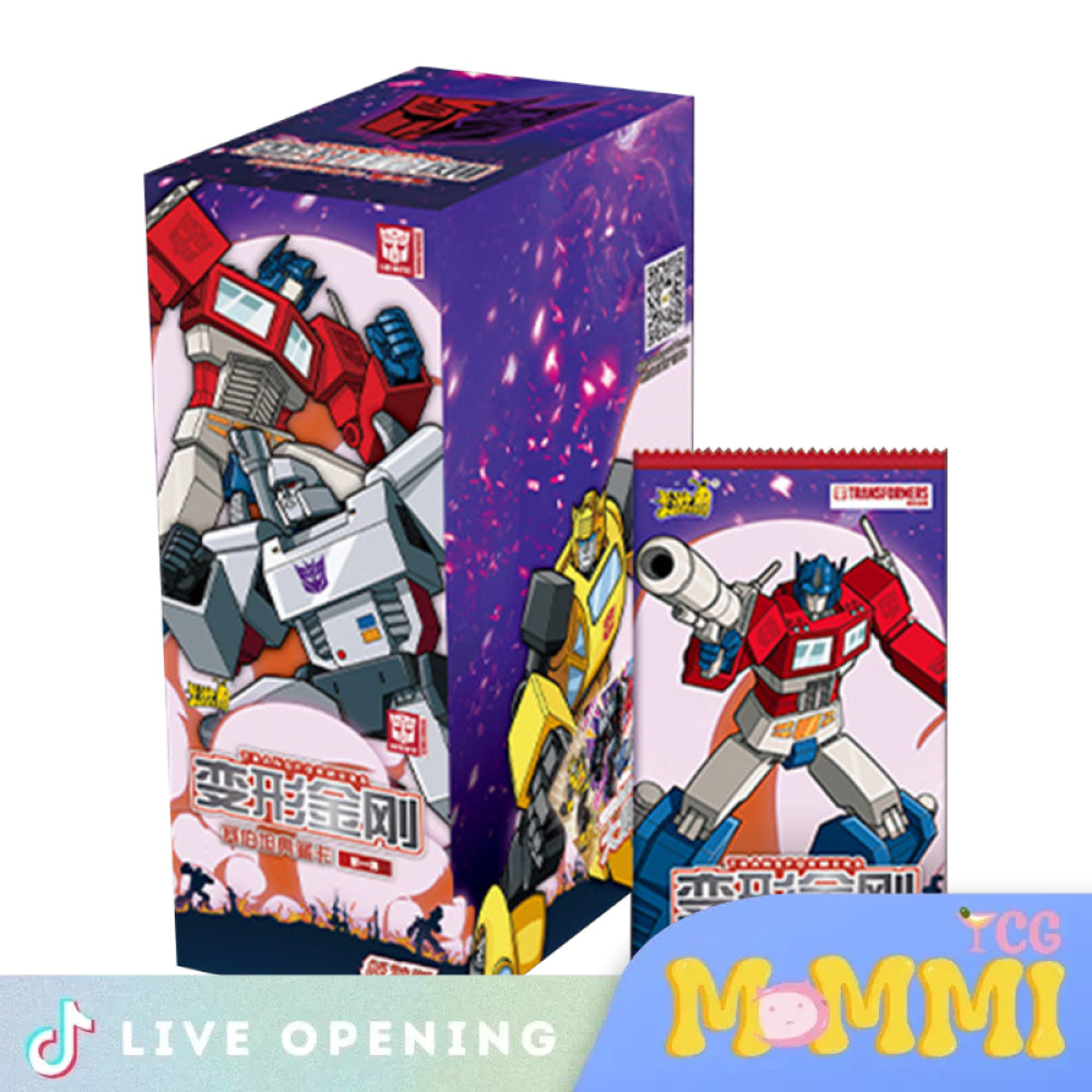 Transformers Leader Edition [Cards Live Opening @Mommitcg] Vol.1 / Booster Box Card Games