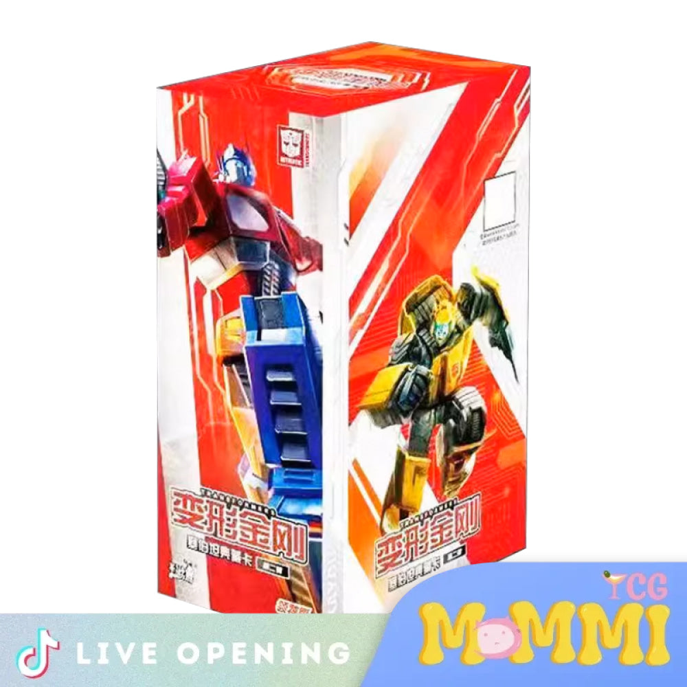 Transformers Leader Edition [Cards Live Opening @Mommitcg] Vol.2 / Booster Box Card Games