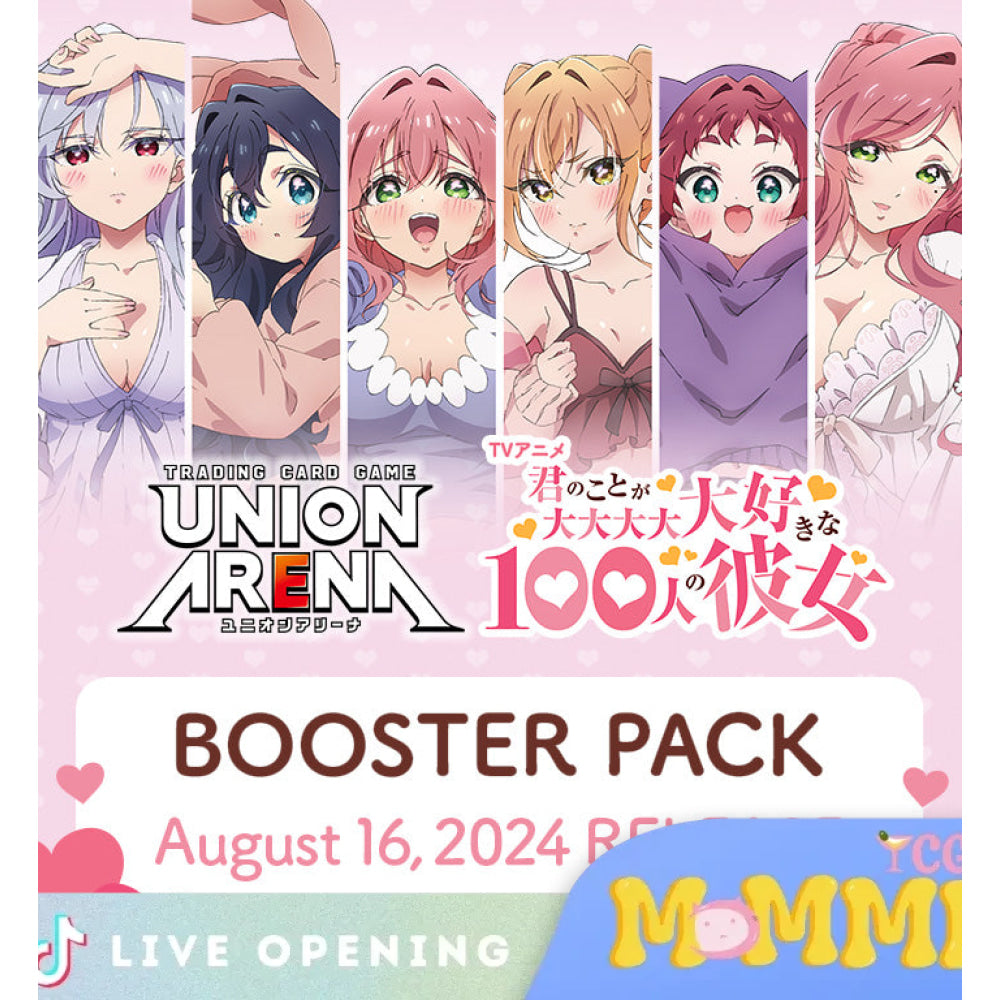 Union Arena Jp The 100 Girlfriends Who Really Love You [Ua26Bt] Cards Live Opening Card Games