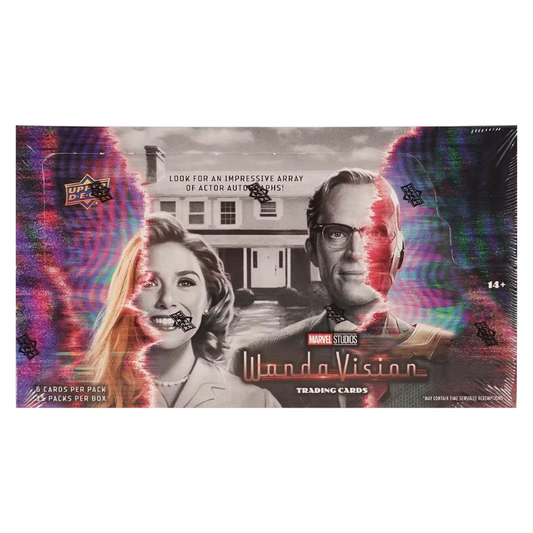 2022 Upper Deck Marvel Studios Wandavision Hobby Box Cards Live Opening @Mommitcg Card Games