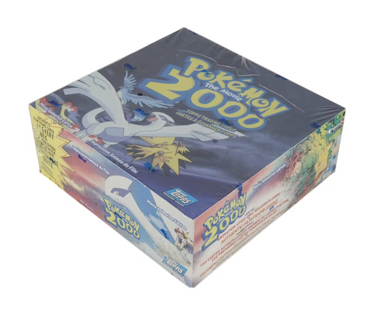 Pokemon 2000 Topps The Movie Booster Box CARDS LIVE OPENING @MommiTCG