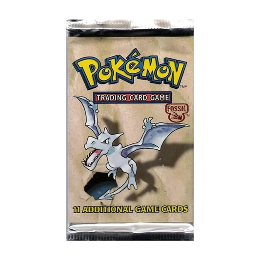 1st Edition Fossil Set Single Pack (Recommended for Age 15+) CARDS LIVE OPENING @MommiTCG