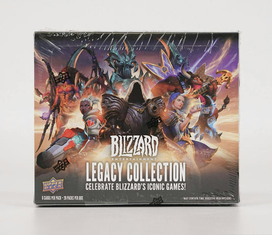 Upper Deck 2023 Blizzard Entertainment Legacy Collection Hobby Box CARDS LIVE OPENING @MommiTCG