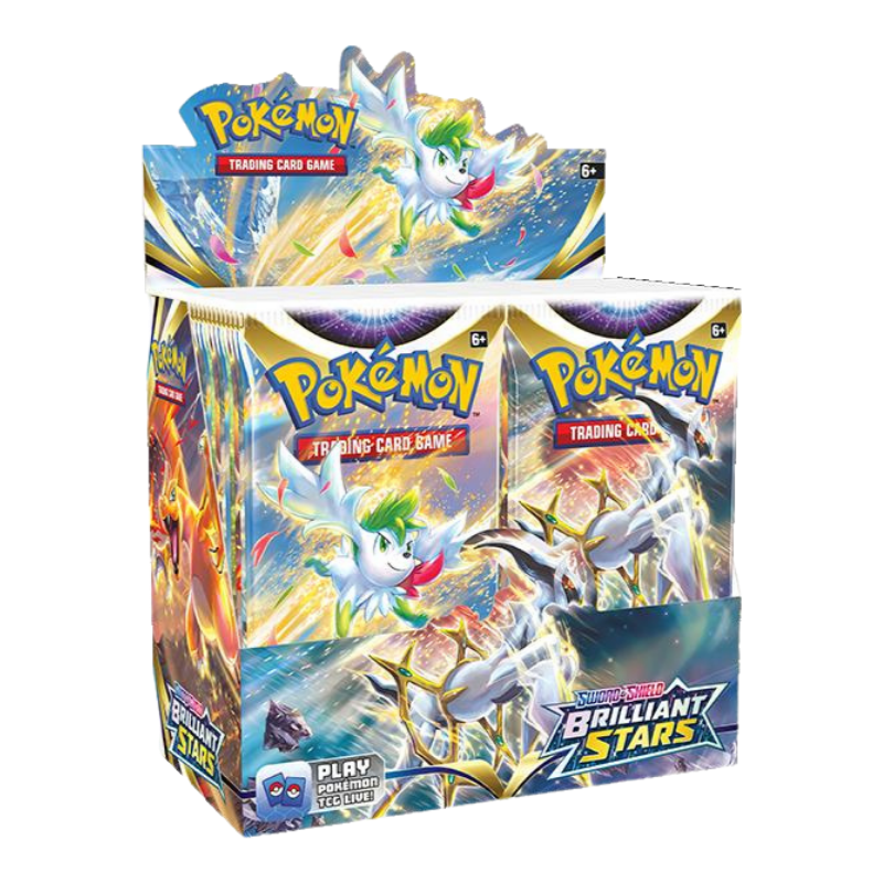 Brilliant Stars Booster Box (Recommended for Age 15+) CARDS LIVE OPENING @MommiTCG