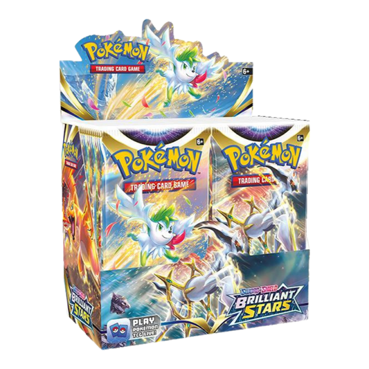 Brilliant Stars Booster Box (Recommended for Age 15+) CARDS LIVE OPENING @MommiTCG