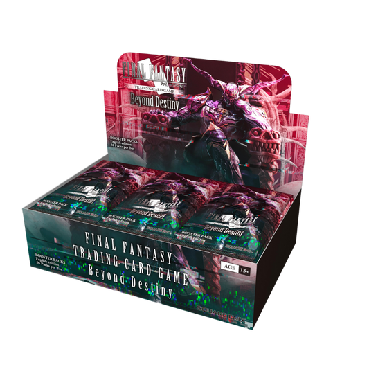 Final Fantasy TCG: Beyond Destiny Booster CARDS LIVE OPENING @MommiTCG