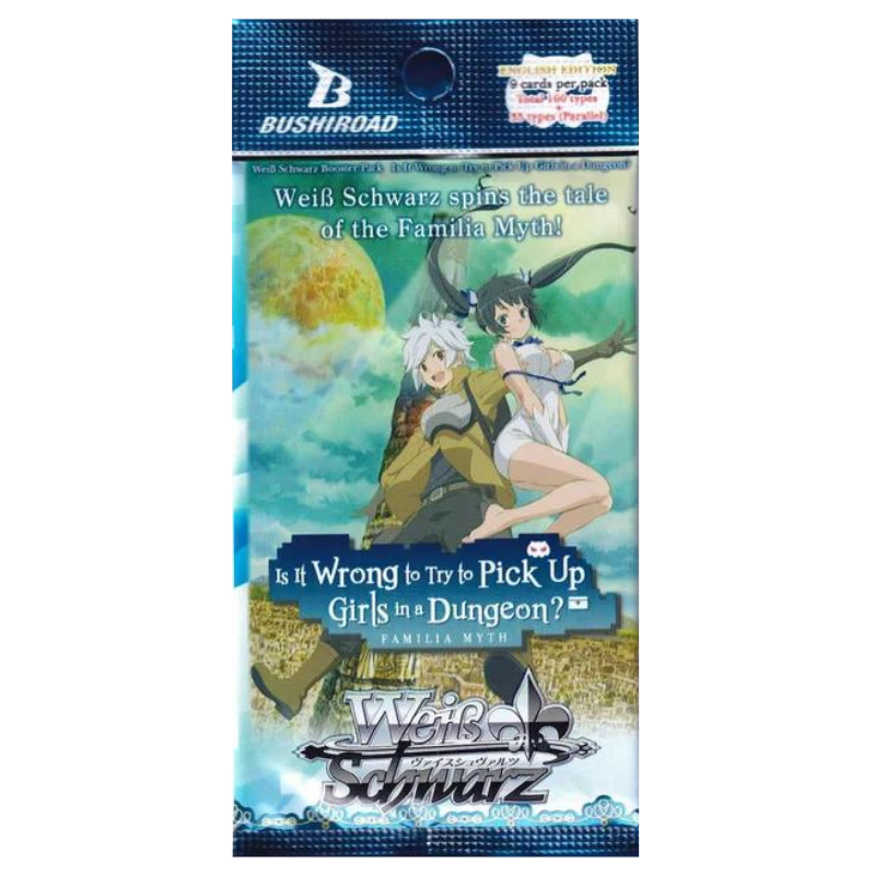 Is It Wrong to Try to Pick Up Girls in a Dungeon - English [Opened on Live @MOMMITCG]